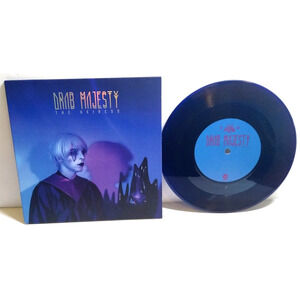 Drab Majesty The Heiress 7" Vinyl Record Post-Punk Limited Edition Purple Blue